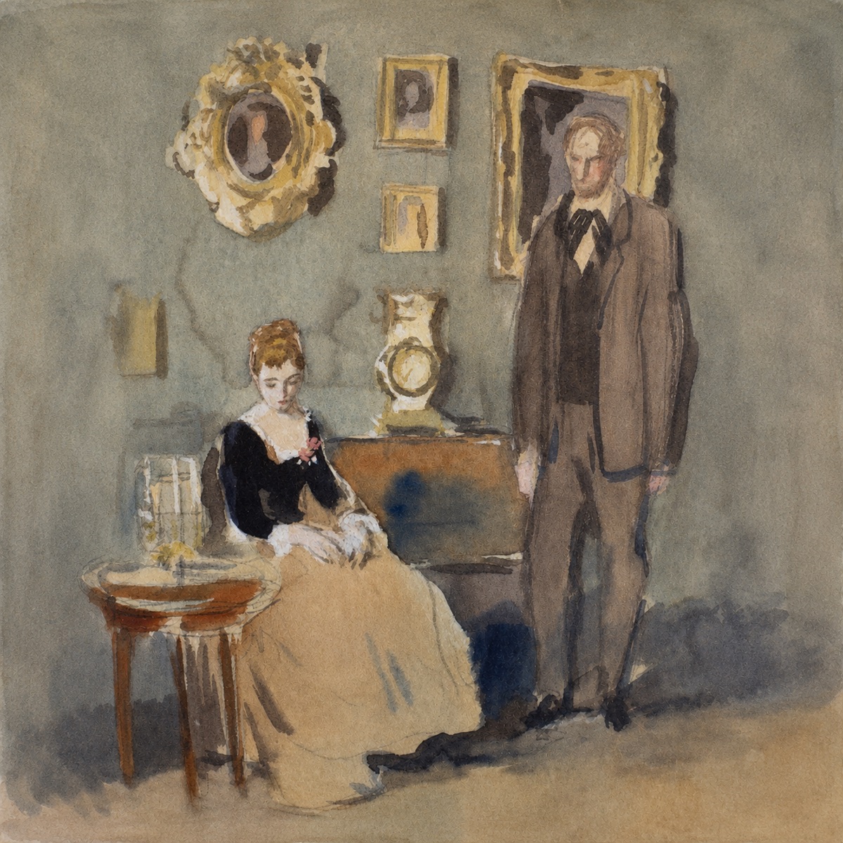 A domestic scene from Anna Karenina